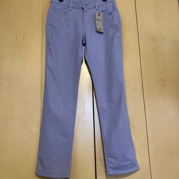 Levi's Light Purple Denim Pants - Picture 1 of 7